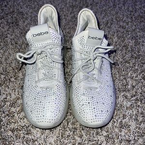 Bebe sequin sneakers